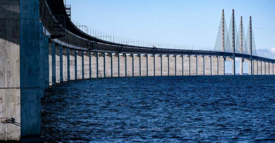 Der skal ikke laves en ny øresundsforbindelse fra Helsingør til Hesingborg, mener borgergruppen. Arkivfoto: Øresundsbroen