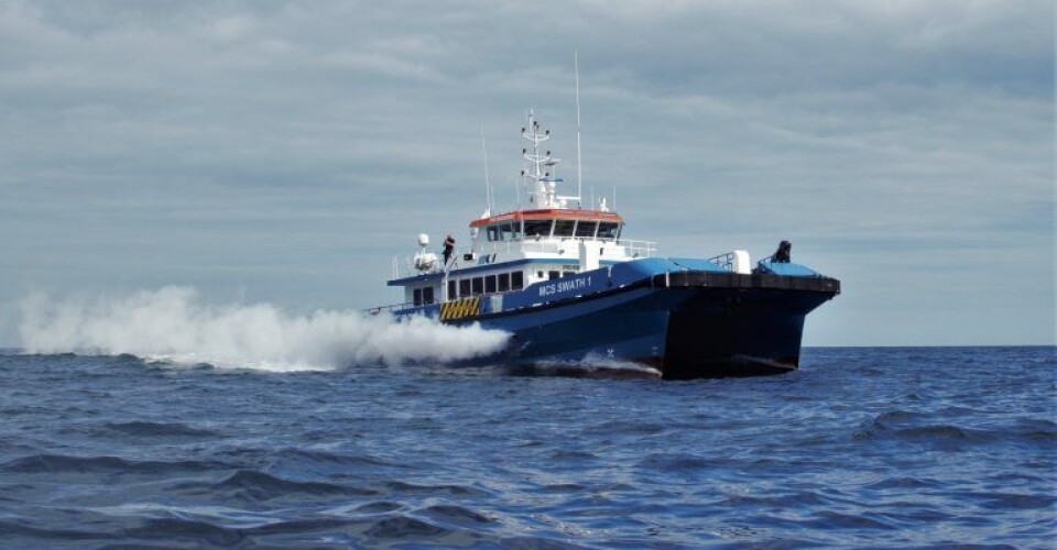 Propelspecialisterne Hundested Propeller er på speed dial for Maritime Craft Service for at sikre, at vindmølleparkerne Hornsea 1 og Hywind altid har servicebåde til rådighed ved nedbrud. Foto: Maritime Craft Service