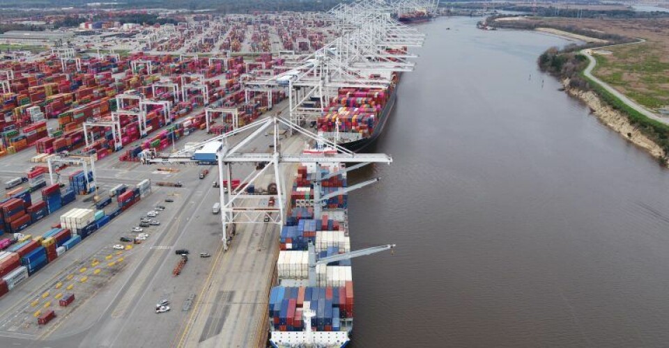 Port of Savannah, Ga. (Source: GPA).