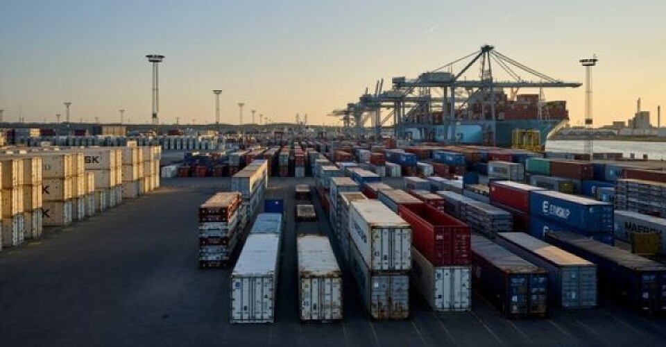 Aarhus Havn sætter rekord på omsætning af containere Foto: Port of Aarhus