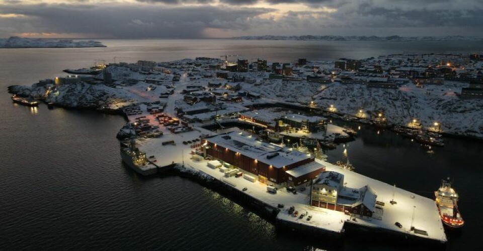 Havnen i Nuuk kom godt ud af 2021. Foto: Sikuki Nuuk Harbour A/S