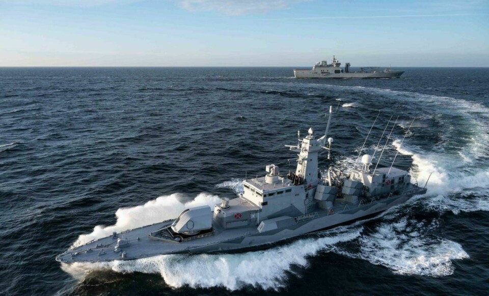 Esbern Snare har trænet forskellige aspekter af søkrig med de andre enheder i den internationale flådestyrke.