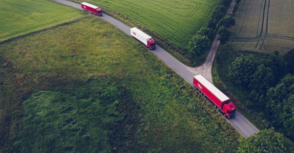 De tunge lastbiler kan køre på grøn el, når infrastrukturen er på plads. Foto Frode Laursen Klimalastbiler