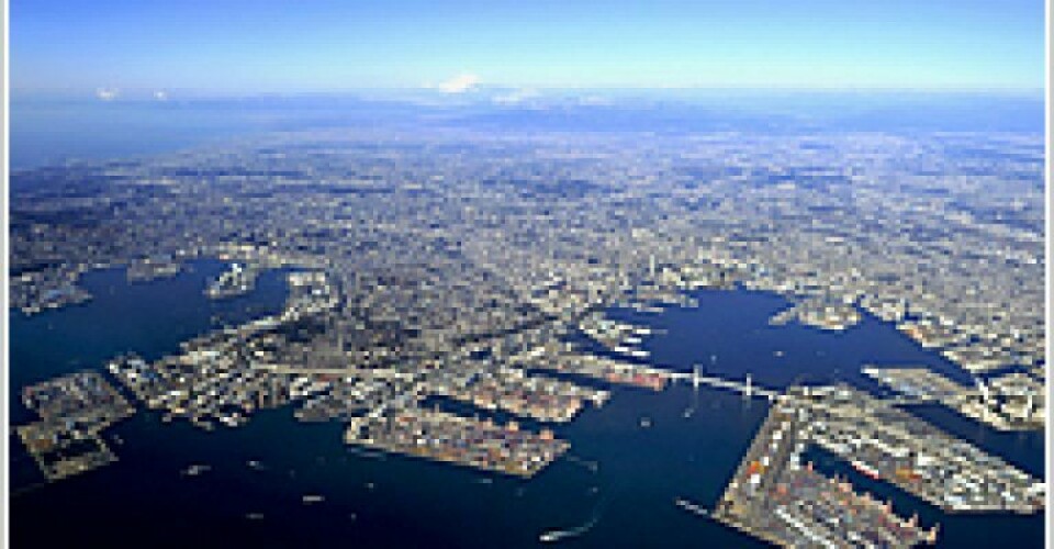 Arkivfoto: Port of Yokohama