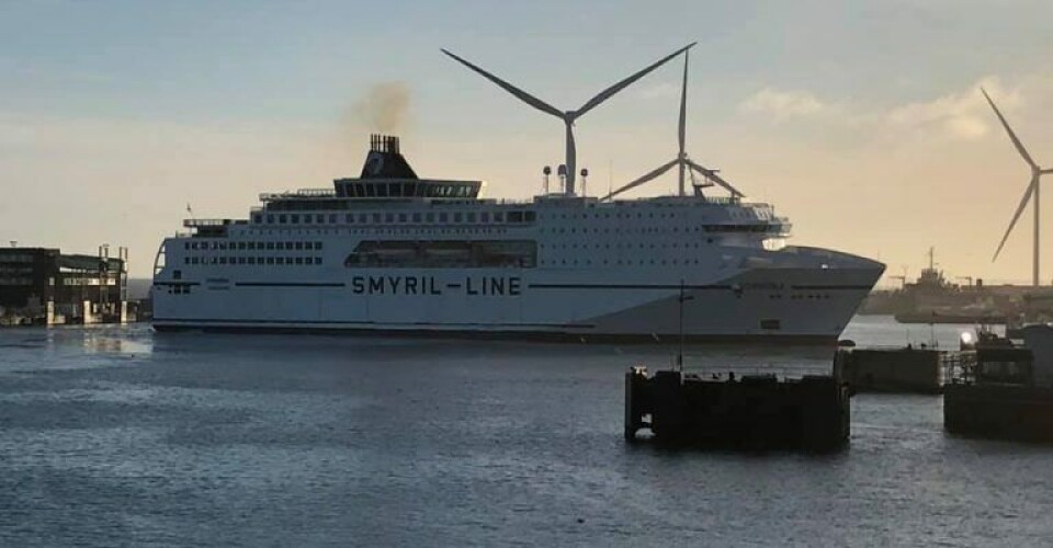 Smyril Line. Foto: Hirtshals Havn