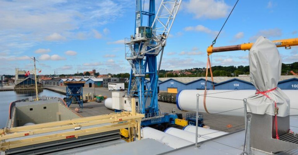 Grau Shipping, Kolding er overtaget af H. Daugaard. Grau Shipping, Kolding er overtaget af H. Daugaard. Foto: Kolding havn