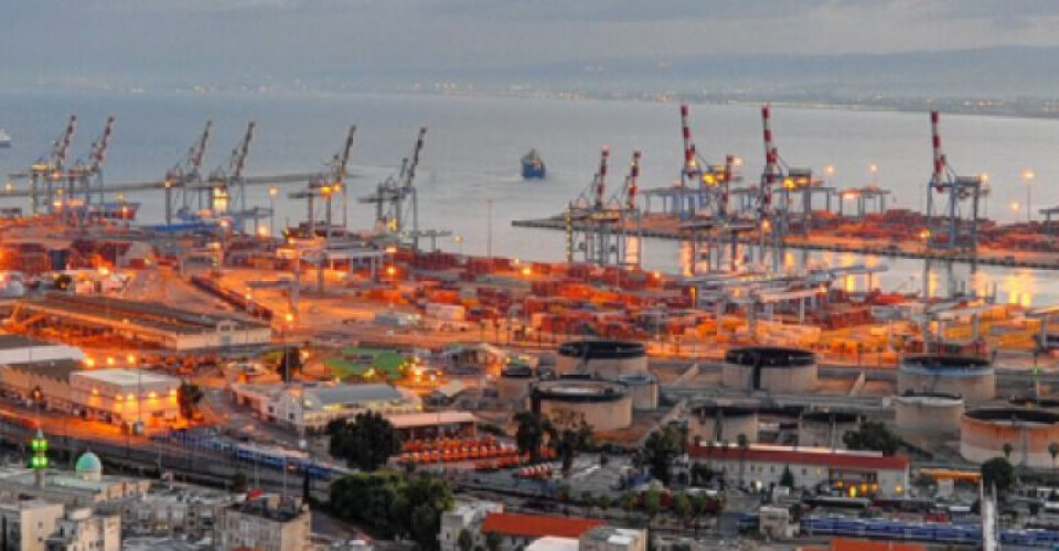 Image: Port of Haifa.