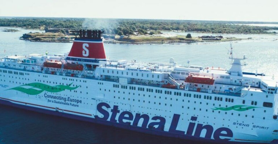 Det var ikke en ulykke, da mor og barn endte i vandet under en sejlads med Stena Spirit. Foto: Stenalinetravel.com