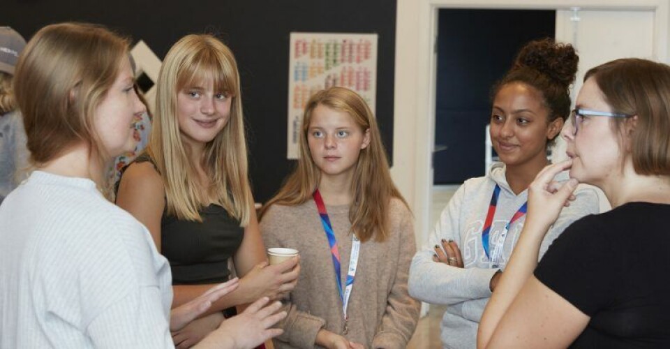 Girls' Day in Science. Foto: Naturvidenskabernes Hus