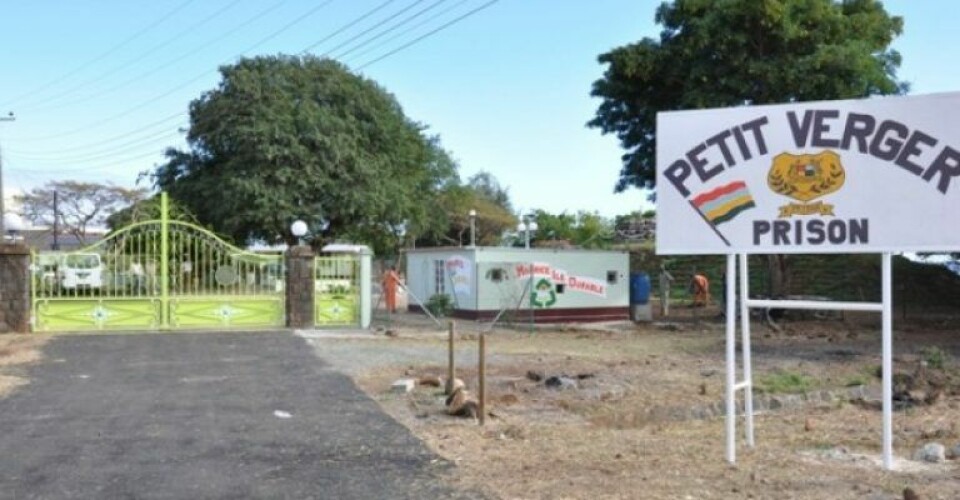 Petit Verger prison, Mauritius. Image: Government of Mauritius.