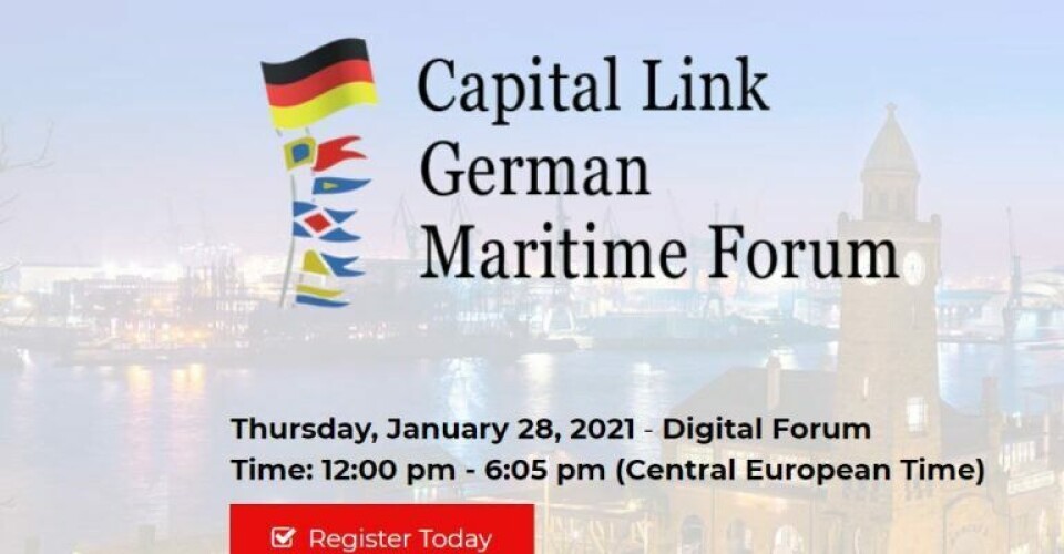 Sign up for the annual German Maritime Forum Sign up for the annual German Maritime Forum