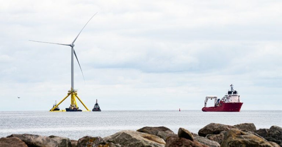 Tow Out TetraSpar. Foto: Grenaa Havn