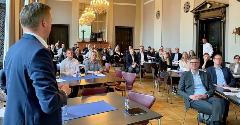 Billede fra temadagen om ESG. Billede fra temadagen om ESG. Foto: Danske Rederier