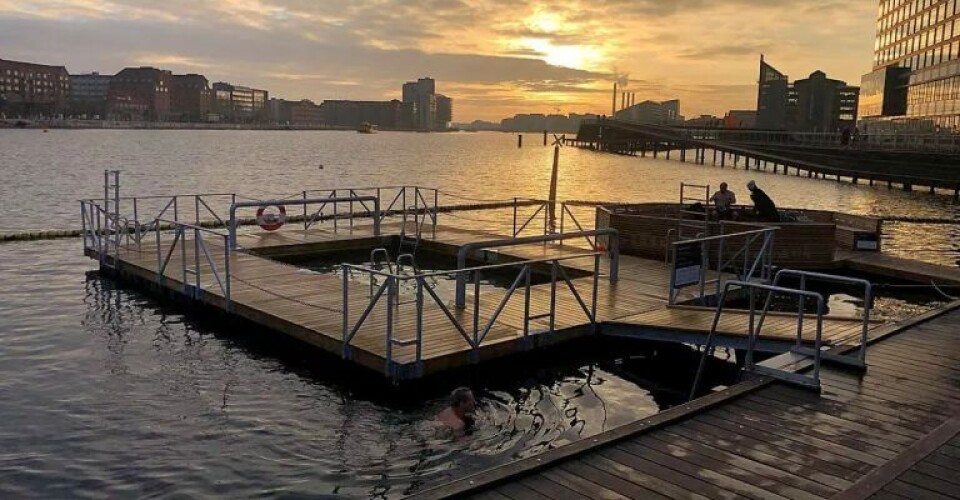 Dyppezoner til vinterbaderne i København Foto: Københavns Kommune