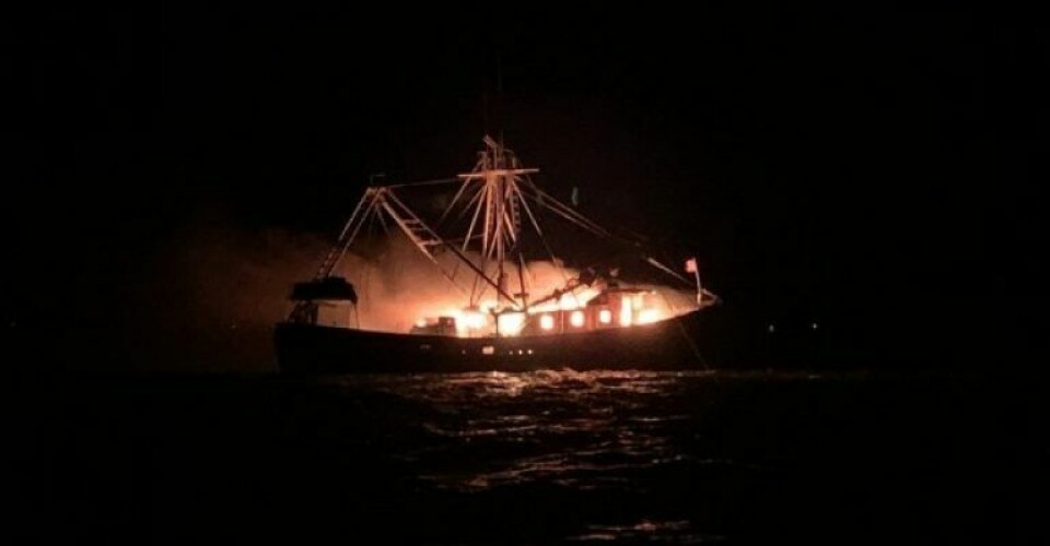 Photo and video courtesy of USCG.