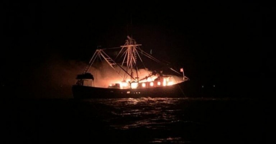 Photo and video courtesy of USCG. Photo and video courtesy of USCG.