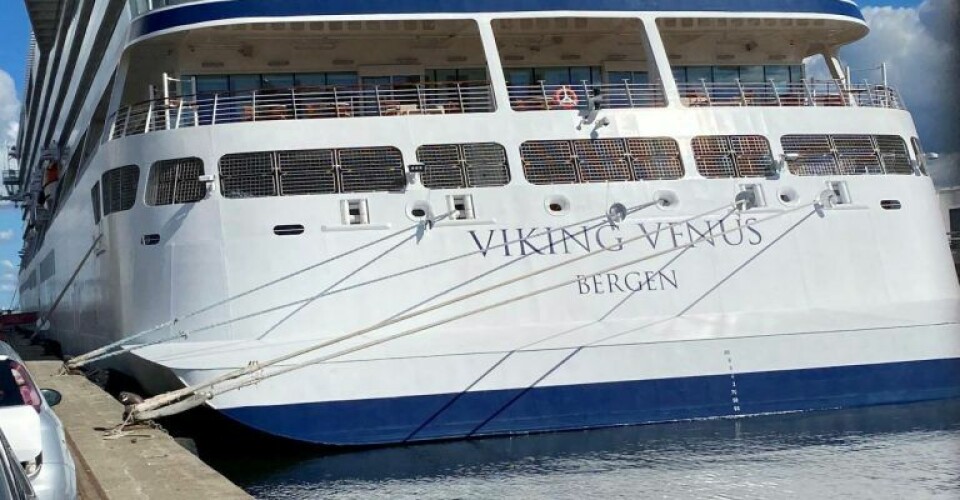 Viking Venus. Foto: Aarhus Havn / LinkedIn