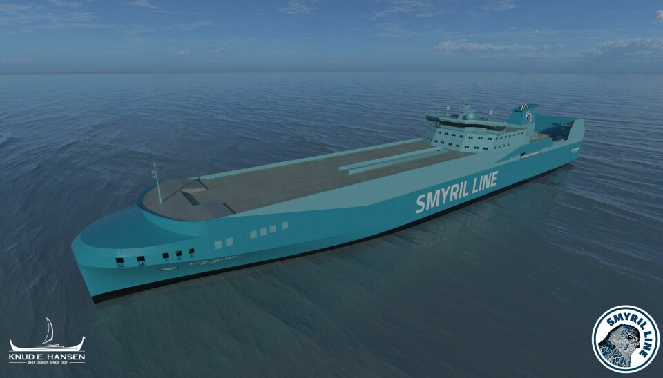 Smyril Lines nye fragtskibe skal bygges i Kina.