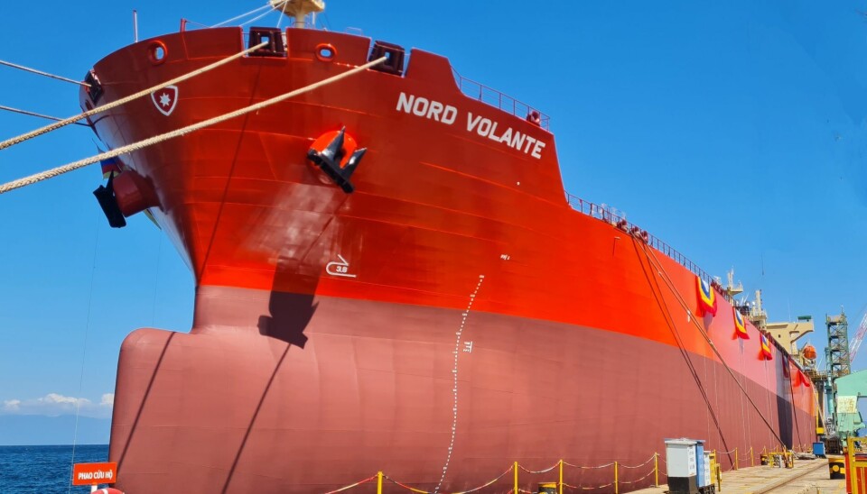 DS Nordens nye tankskib Nord Volante.