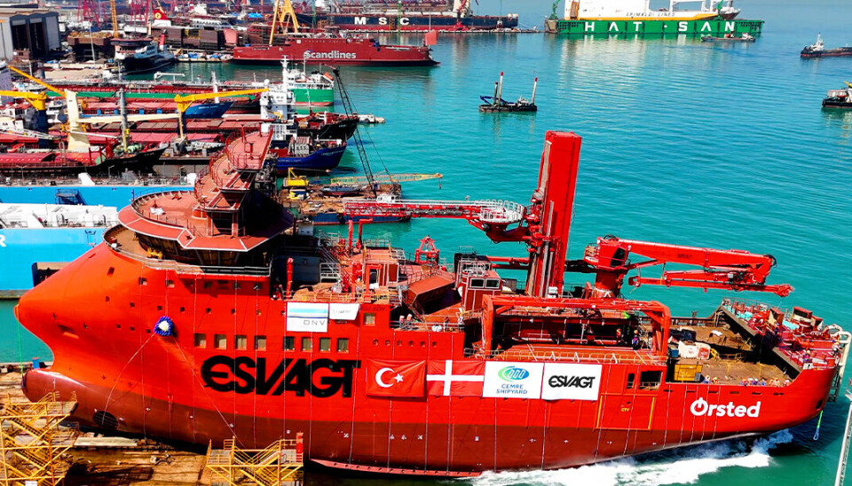 Esvagts nye SOV er blevet søsat på Cemre Shipyard.