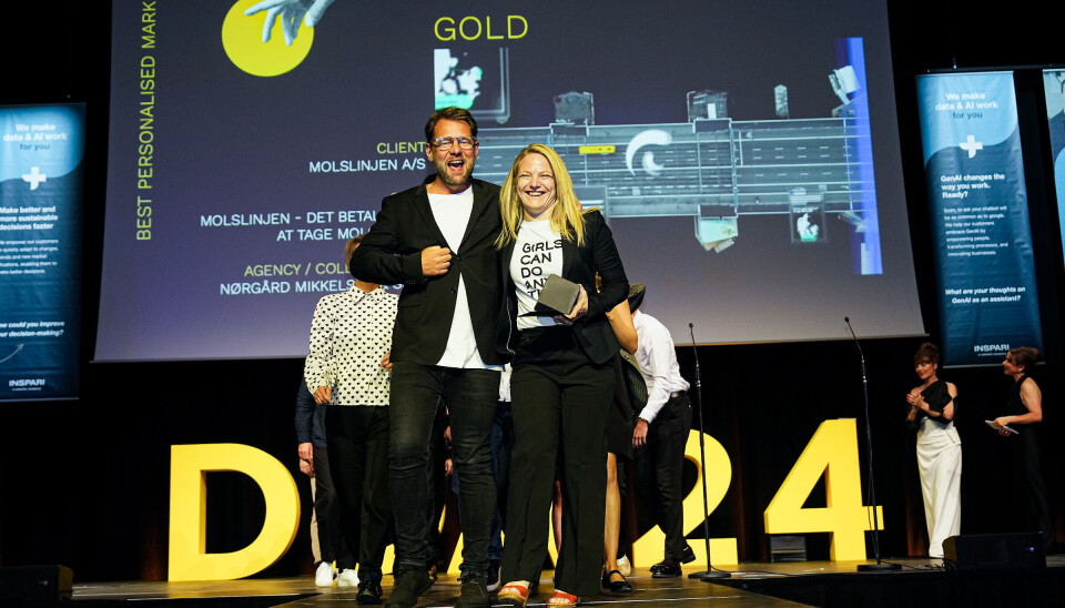 Molslinjen vandt blandt andet guld i kategorien Best Personalised Marketing.