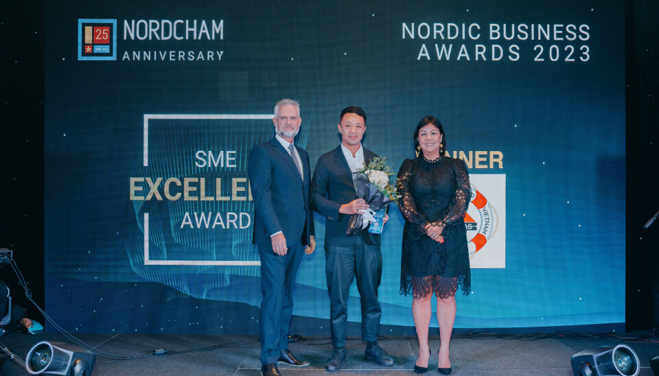 Mermaid Maritime Vietnam vandt sidste år Nordcham Vietnams SME Award 2023 (Small Medium Enterprise).