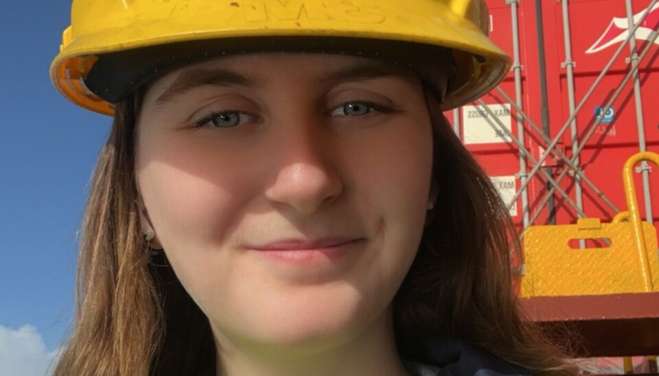 Charlotte Halberg Paulsen er i gang med skibsføreruddannelsen på SIMAC.