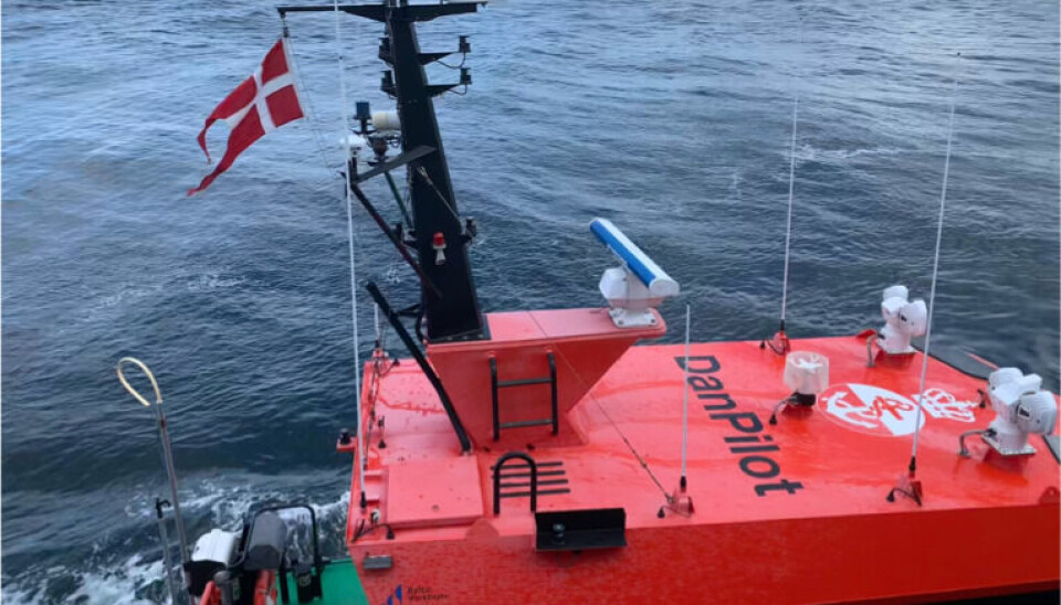 For første gang siden 2013 sejler DanPilots lodsbåde med splitflag.