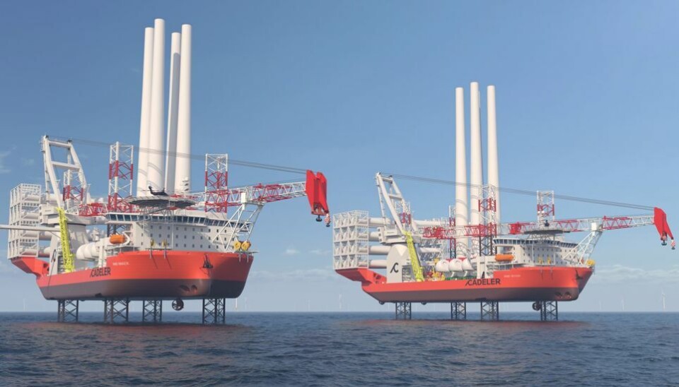EIFO medfinansierer Cadelers køb af de to nye skibe Wind Maker og Wind Mover til installation af de største havvindmøller.