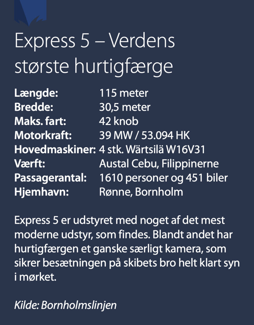 Express 5 har lynhurtigt indtaget førstepladsen
