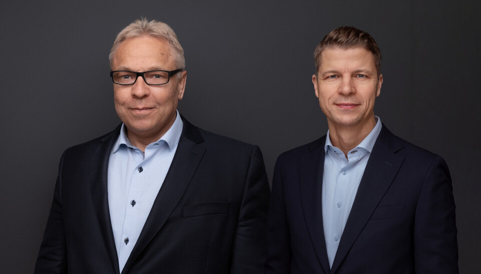 Kristian Jakobsen og Søren Karas er fra i dag i fællesskab nye CEO for Esvagt.
