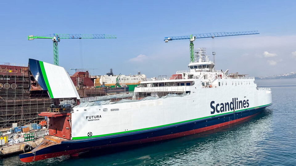 Scandlines prisbelønnede skib Futura