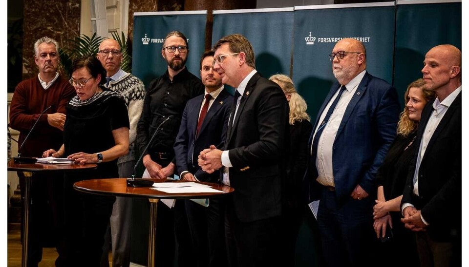 'Aftalen lægger et fundament, vi skal bygge videre på i første halvår af 2025,” siger forsvarsminister Troels Lund Poulsen.