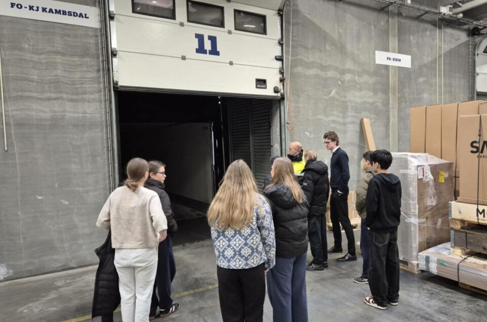 Som led i projektet Brobyg Nord besøgte 44 elever Fjord Line, MarineShaft, Smyril Line og Nordsøen Oceanarium.