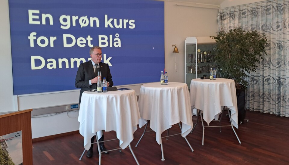 Erhvervsminister Morten Bødskov